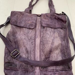 Purple Latico leather handbag